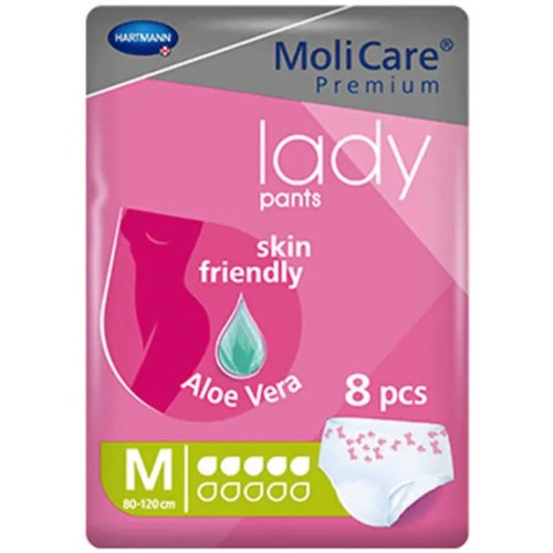 Absorbente incontinencia orina ligera molicare premium lady pants 5 gotas 8 unidades talla m - molic