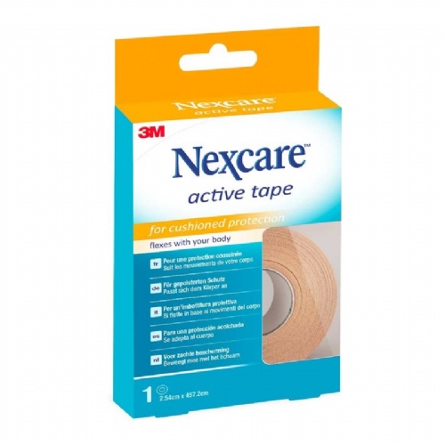 3m nexcare active tape  2,54 cm x 457,2 cm 1 cinta