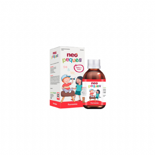 Neo peques ferromix  1 botella 150 ml sabor fresa