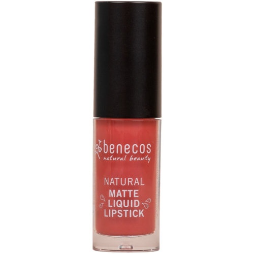Benecos barra de labios mate liquida rosewood romance 5ml