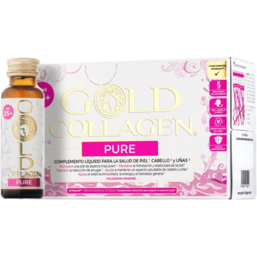Gold collagen pure  10 frascos monodosis 50 ml