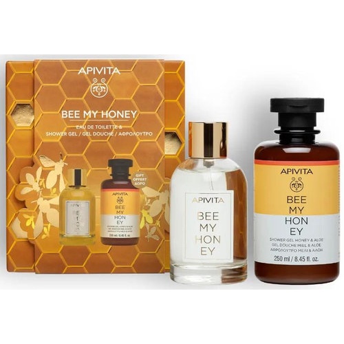 Apivita eau toilet+gel bee my honey 250 ml