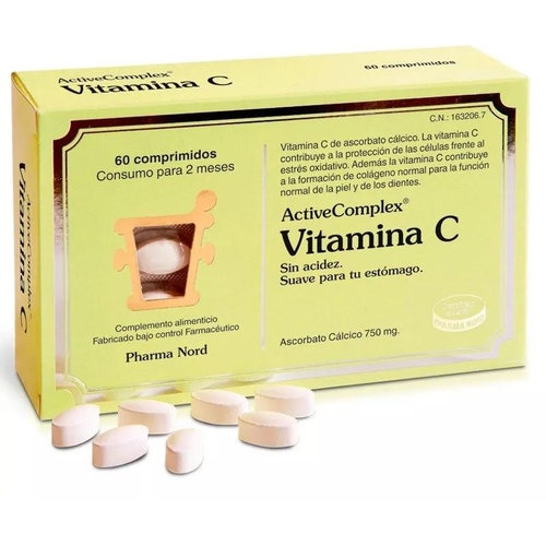 Activecomplex vitamina c ascorbato calcico  60 comprimidos