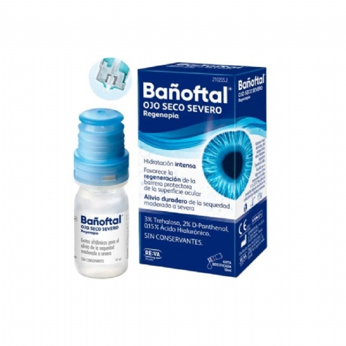 Bañoftal ojo seco severo (1 frasco 10 ml multidosis)