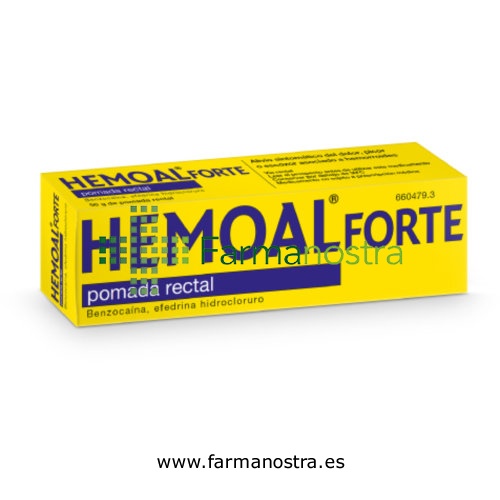 HEMOAL FORTE POMADA RECTAL, 1 tubo de 30 g