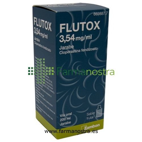 FLUTOX 3,54 mg/ml JARABE , 1 frasco de 200 ml