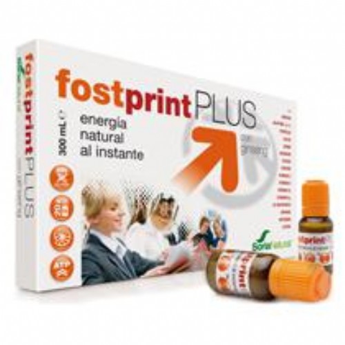 SORIA Fost Print Plus con Ginseng 20 amplollas