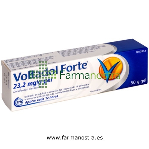 VOLTADOL FORTE 23,2 MG/G GEL 1 tubo de 50 g