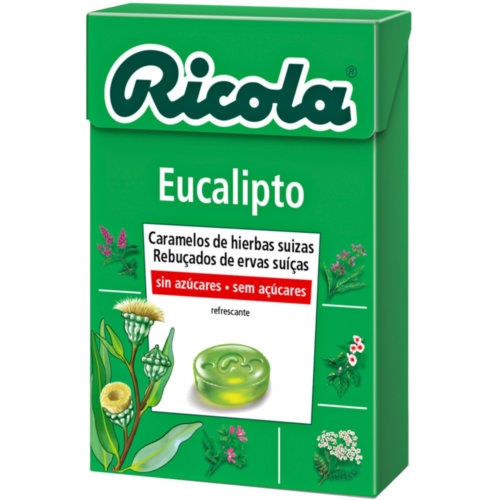 ricola caramelos sin azucar (eucaliptus 50 g)