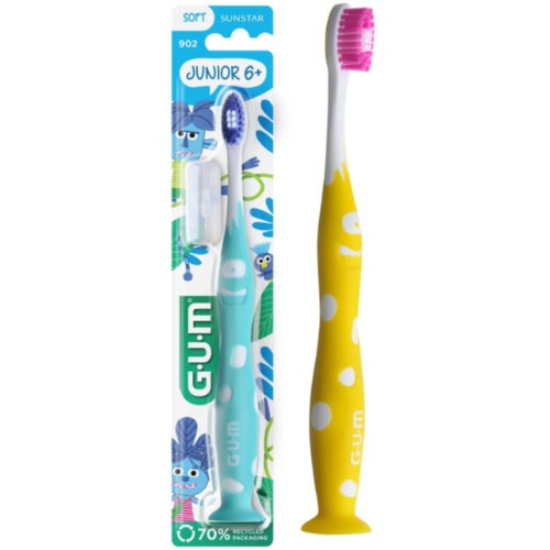 Cepillo dental junior gum 902 1 unidad monstruos - gum 902