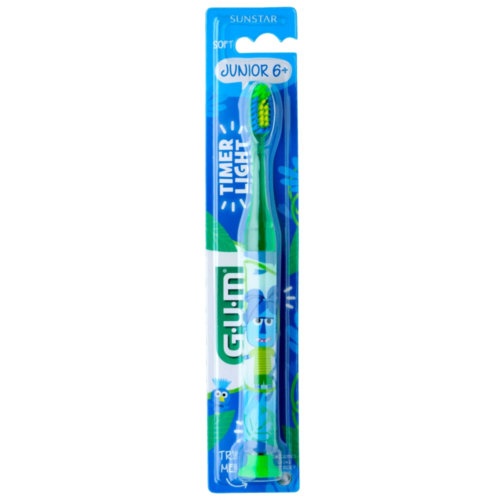 Cepillo dental junior gum 903 1 unidad con luz monstruos - gum 903