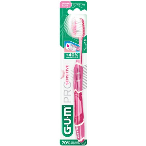 Cepillo dental adulto gum pro sensitive compact 1 unidad super soft - gum pro sensitive compact