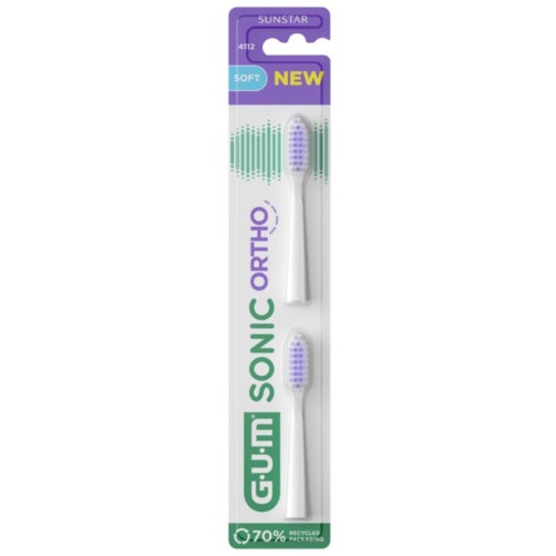 Cepillo dental sonico gum sonic ortho 2 recambios