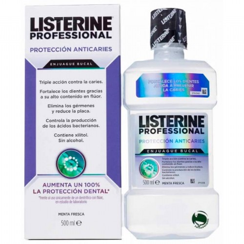 listerine profesional proteccion anticaries (500 ml)