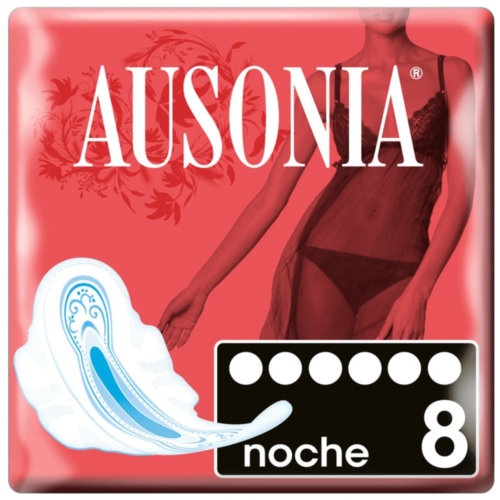 AUSONIA SENSITIVE compresas higienicas femeninas (normal 14 u)