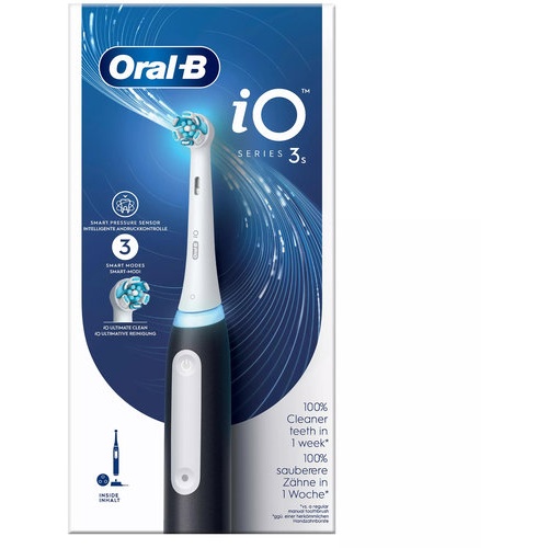 Cepillo dental electrico oral-b io3 1 unidad color matt black