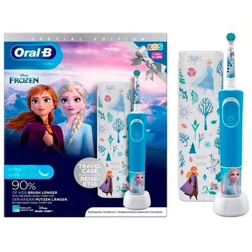 Cepillo dental electrico recargable infantil pro kids 3+ frozen + tc 1 unidad - pro kids 3+ frozen +