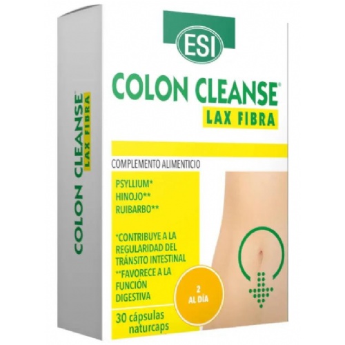 Colon cleanse lax fibra esi 30 naturcapsulas - esi