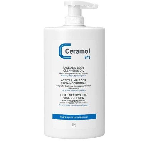 Ceramol aceite limpiador facial-corporal 311  1 envase 400 ml