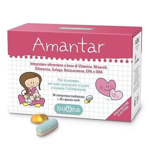 Amantar  20 comprimidos + 20 capsulas