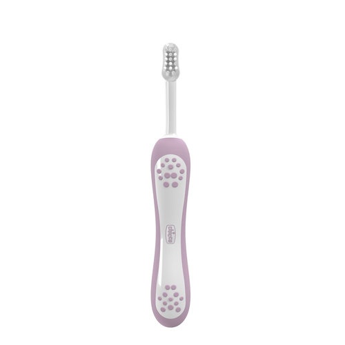 Cepillo dental infantil chicco rosa 6 m+ - chicco