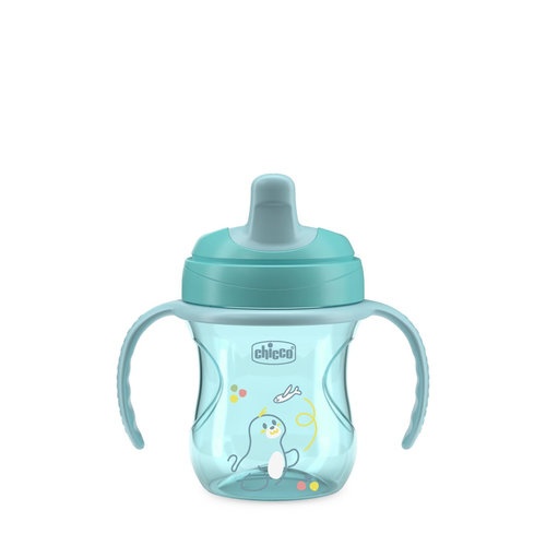 Chicco vaso aprendizaje azul 200ml 6m+