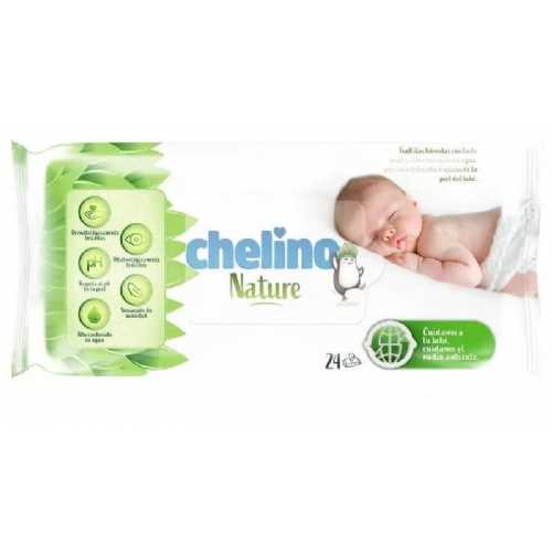 Chelino nature  24 toallitas