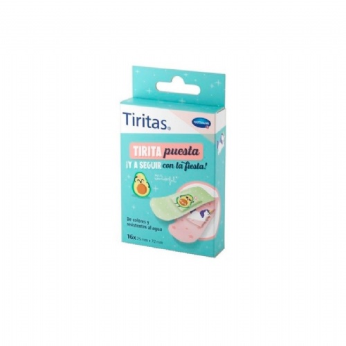 Tiritas mr. wonderful aposito adhesivo 16 unidades 72 mm x 25 mm - aposito adhesivo