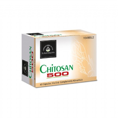 Chitosan 500 el naturalista  60 capsulas