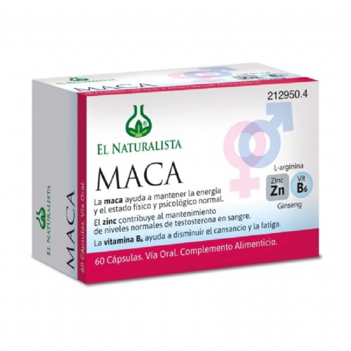 El naturalista maca 60 caps