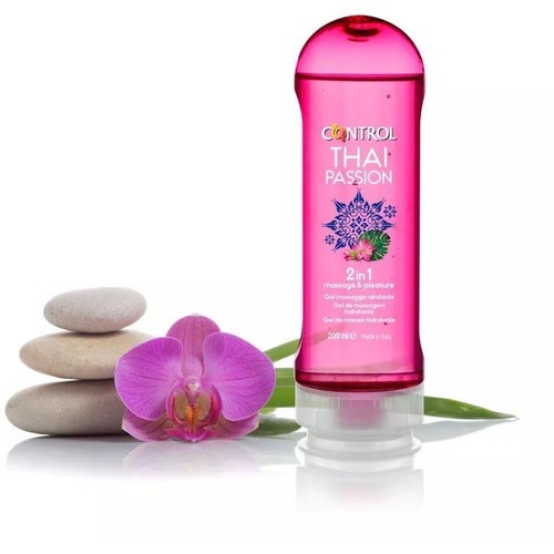 Control thai passion 2 in 1 massaje & pleasure gel 1 envase 200 ml - 2 in 1 massaje & pleasure