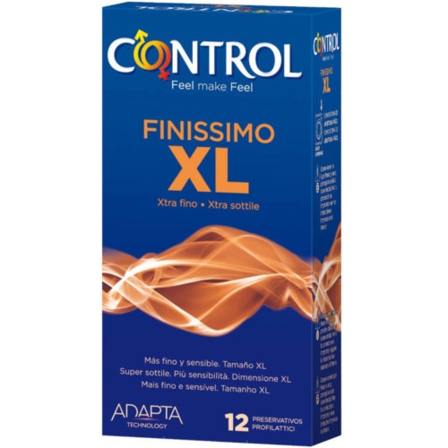 Control finissimo xl preservativos 12 unidades - preservativos