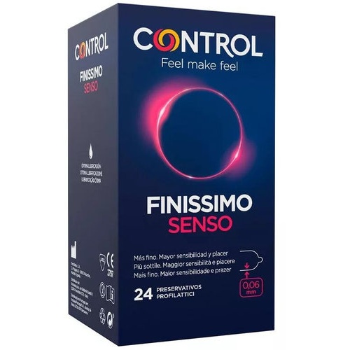Control senso preservativos 24 unidades - preservativos