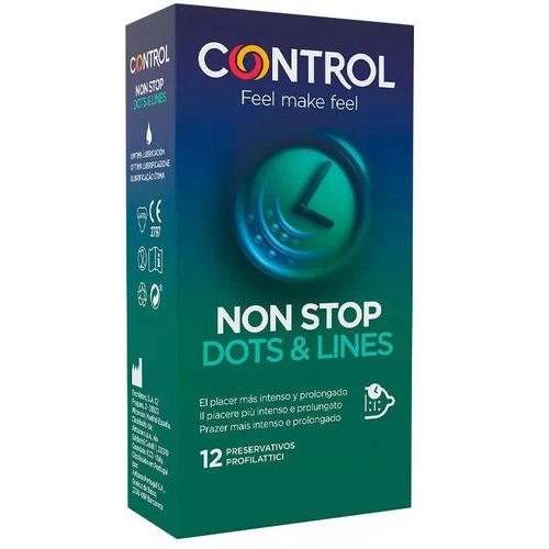 Control non stop preservativos 12 unidades - preservativos