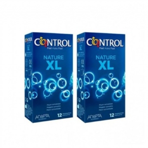 Control nature xl preservativos 12 + 12 unidades pack ahorro - preservativos
