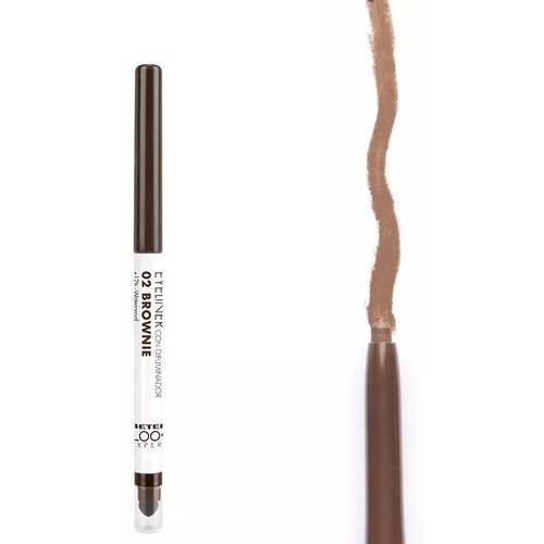 Eyeliner con difuminador beter  marron moca