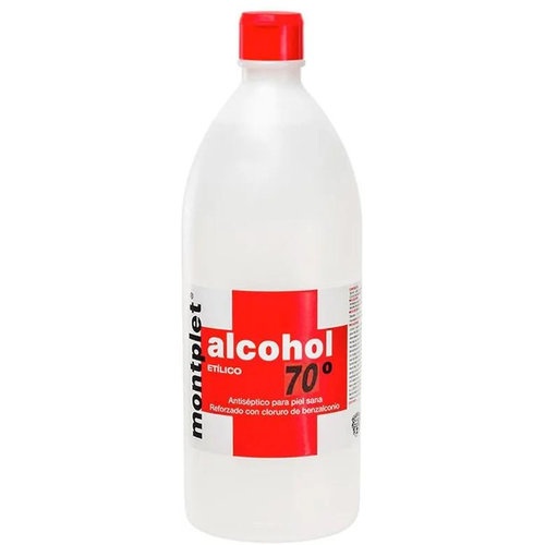 Alcohol 70º montplet 1 frasco 1000 ml - montplet