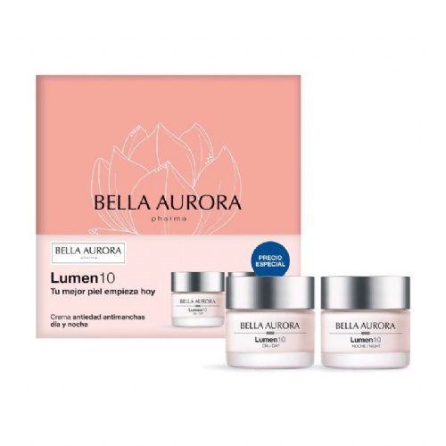 Bella aurora pack lumen10  ritual para manchas arrugas y firmeza