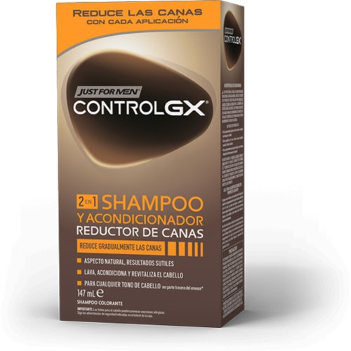 Control gx reductor de canas 2 en 1 champu y acondicionador 1 tubo 118 ml - champu y acondicionador