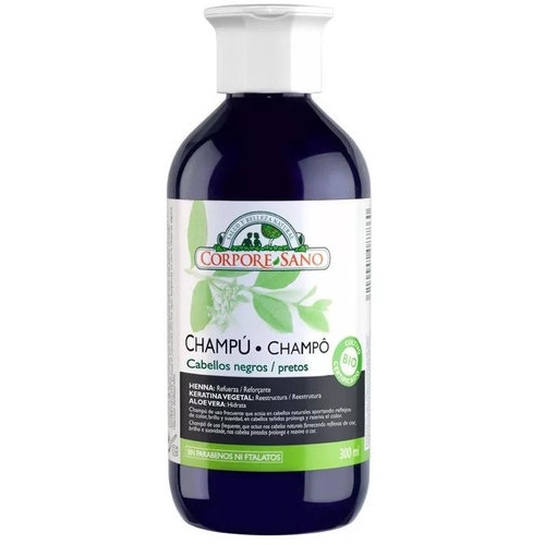 Corpore sano champu henna negro 300ml
