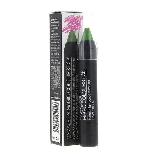 Camaleon magic colour stick labial  1 envase 4 g color verde