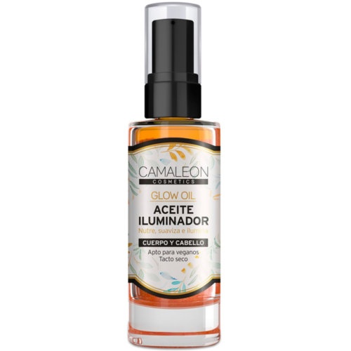 Camaleon cosmetics aceite iluminador cuerpo y cabello 30 ml