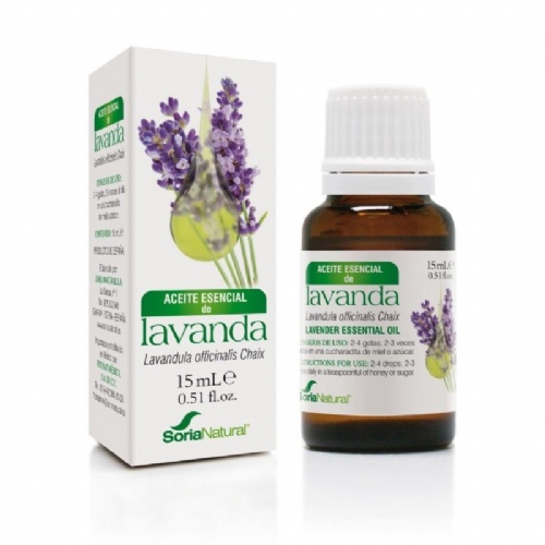 Aceite esencial de lavanda  1 envase 15 ml