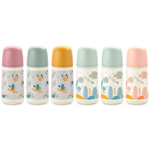 Biberon tetina silicona fisiologica - suavinex (flujo m 270 ml)