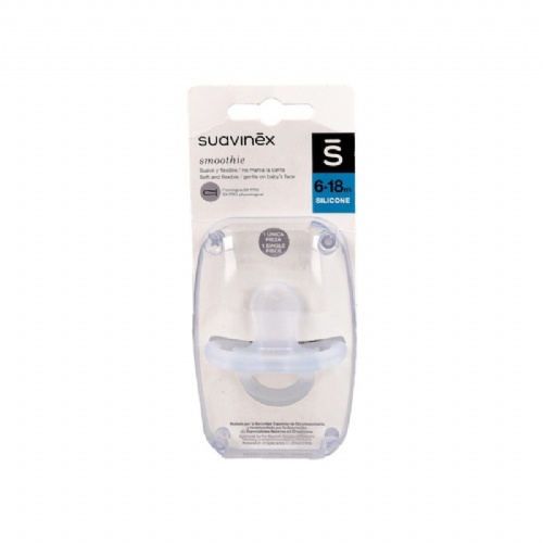 Chupete silicona fisiologico - suavinex todosilicona (6 - 18 meses 1 unidad)