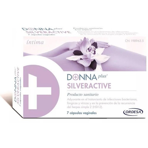 Donna plus silveractive  7 capsulas vaginales