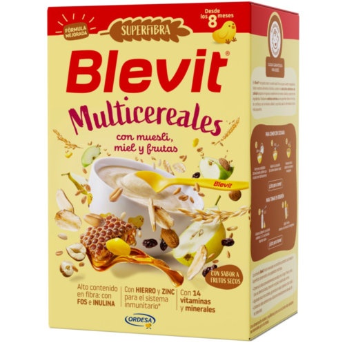 Blevit super fibra multicereales muesli 500 g