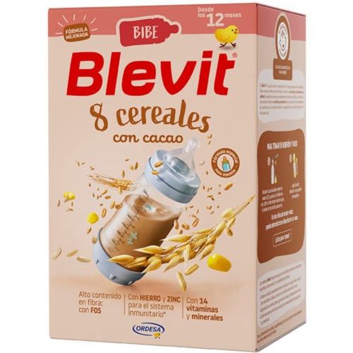 Blevit bibe 8 cer y cacao 500gr