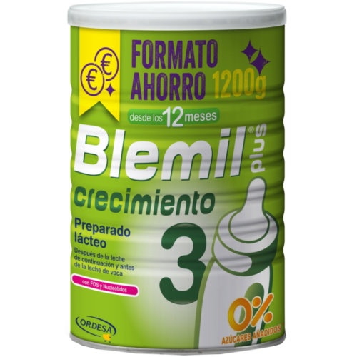 Blemil forte 3 crecimiento 0%  1 lata 1200 g