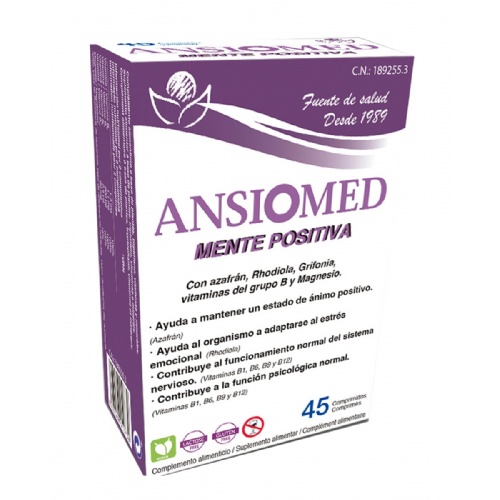 Ansiomed mente positiva  45 comprimidos